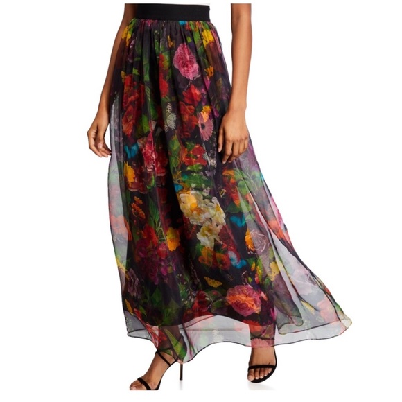 SOLD EUC Alice + Olivia Yvonne Ball Gown Maxi Skirt Sz 4 - Picture 2 of 8